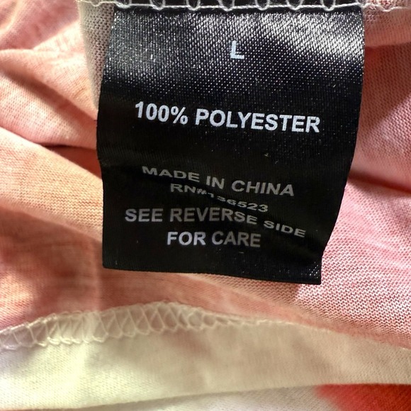 Brooklyn Cloth Red White & Blue Tank Top Shirt Men Size Large Sleeveless USA - Picture 7 of 9